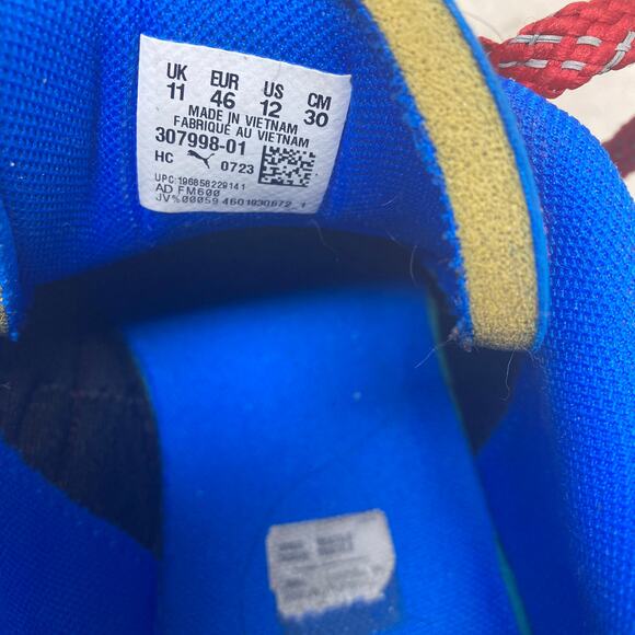 Puma Sneakers Scuderia Ferrari x Joshua Vides RS-X Mens US 12 Red - Picture 7 of 11